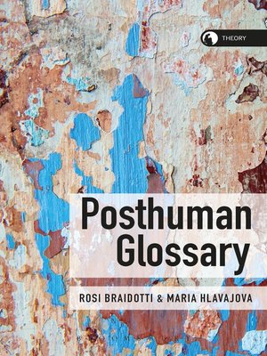 cover image of Posthuman Glossary